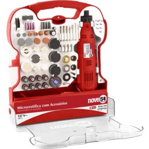 MICRORRETÍFICA + 172 ACESSÓRIOS ( AMR-172 ) 127V NOVE54