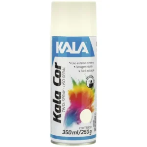 TINTA SPRAY BRANCO FOSCO 6X350 KALA