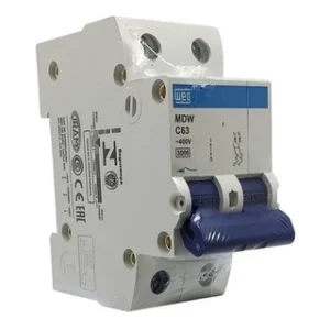 DISJUNTOR DIN BIPOLAR WEG 63A