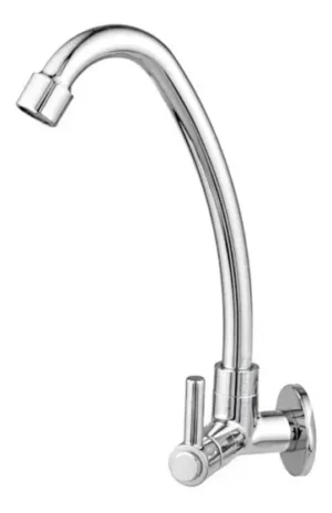 TORNEIRA PIA COZINHA PAREDE BICA MÓVEL ABS Fort Metais