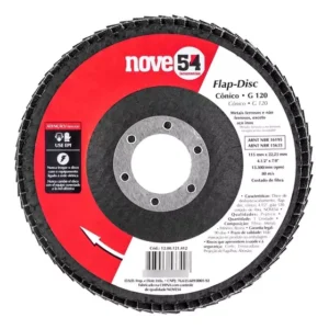 DISCO FLAP 4.1/2" GRÃO: 120 Nove54