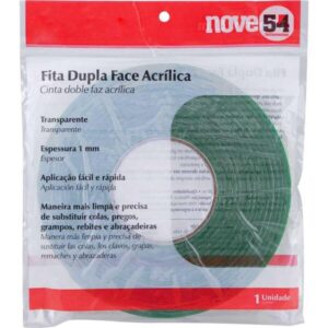FITA DUPLA FACE 19MM X 02MTS NOVE54