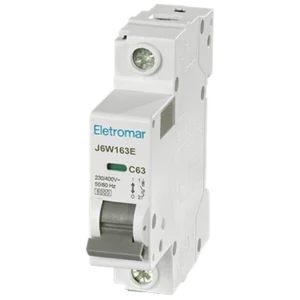 DISJUNTOR DIN UNIPOLAR 6KA ELETROMAR 63A  "CEMIG "