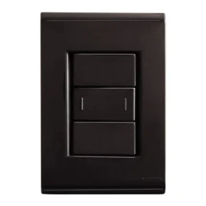 INTERRUPTOR 01 PARALELO 2X4 GRAFITE  TRAMONTINA LIZ