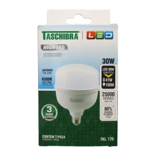 LAMPADA LED 30W 6500K TASCHIBRA
