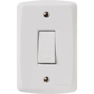 INTERRUPTOR 01 SIMPLES 2X4 BRANCO TRAMONTINA LUX