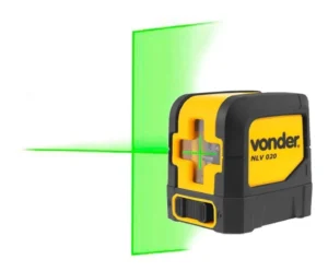 NÍVEL LASER 02 LINHAS VERDES CRUZADAS 20 Mts NLV020 Vonder