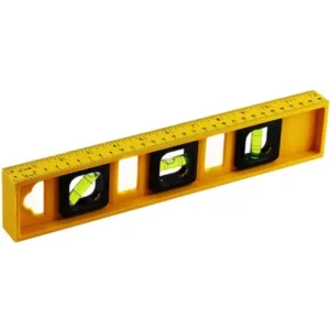 NIVEL PVC 3 BOLHAS 12" 30CM THOMPSON