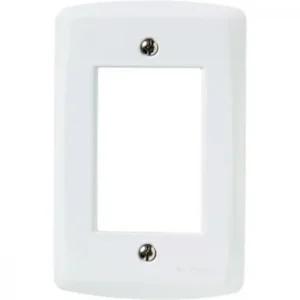 PLACA 2X4 C/03 POSTOS BRANCA TRAMONTINA LUX