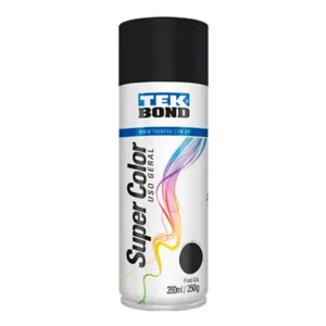 TINTA SPRAY PRETO FOSCO 6X350 TEKBOND