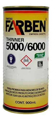THINNER 5000/6000 Farben 900 ML