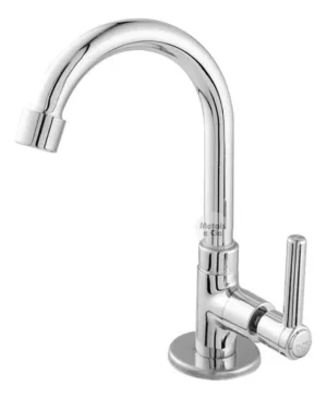 TORNEIRA LAVATÓRIO BICA MÓVEL INOX Fort Metais