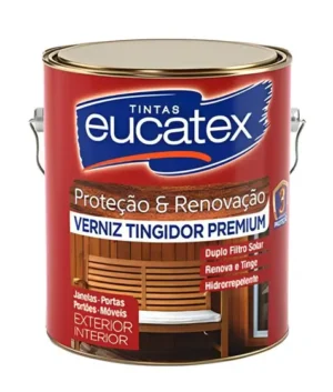 VERNIZ DUPLO FILTRO SOLAR MOGNO 3,6 Lts Eucatex