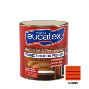 VERNIZ DUPLO FILTRO SOLAR MOGNO 900 ML Eucatex