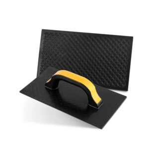 DESEMPENADEIRA PLASTICA FRIZADA PRETA 14X27 VONDER