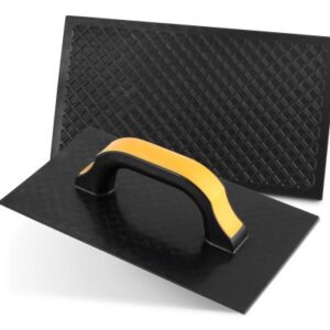 DESEMPENADEIRA PLASTICA FRIZADA PRETA 18X30 VONDER