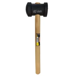 MARTELO BORRACHA 60MM PRETO THOMPSOM