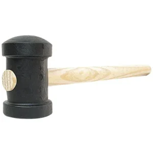 MARTELO BORRACHA 80MM PRETO THOMPSOM