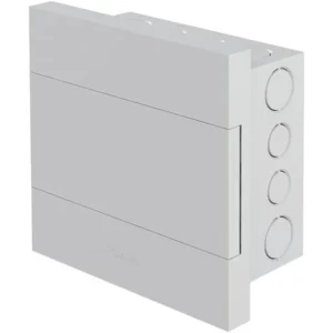 QUADRO P/DISJUNTOR PVC EMBUTIR AMANCO 16 BCO