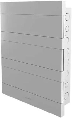 QUADRO P/DISJUNTOR PVC EMBUTIR AMANCO 36 BCO