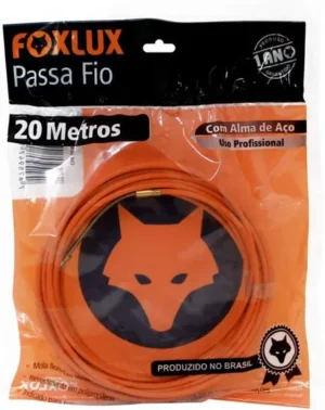 SONDA PASSA FIO 20M ALMA DE AÇO FOXLUX