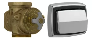 VALVULA DESCARGA HYDRA COMPLETA C/ACAB. CROMADO " LIEGE "