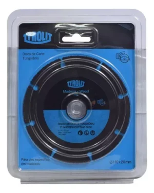 DISCO CORTE MADEIRA TUNGSTENIO TYROLIT (41/2)