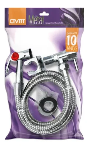 DUCHA HIGIENICA INOX C34 1/4 VOLTA NAPOLES CIVIT