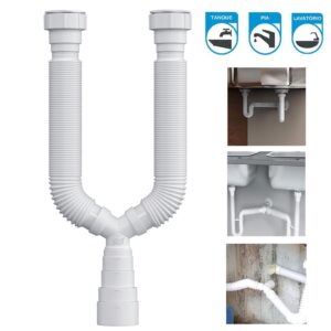 SIFAO DUPLO SANFONADO PVC BRANCO  LIEGE