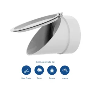 VALVULA RETENÇAO ESGOTO 100MM  ROPER